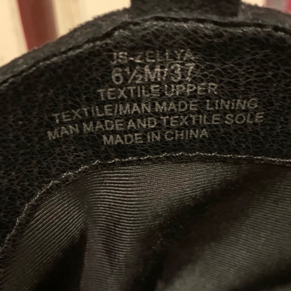 Jessica Simpson Black Studded Blingy ankle western Boots - Picture 6 of 7